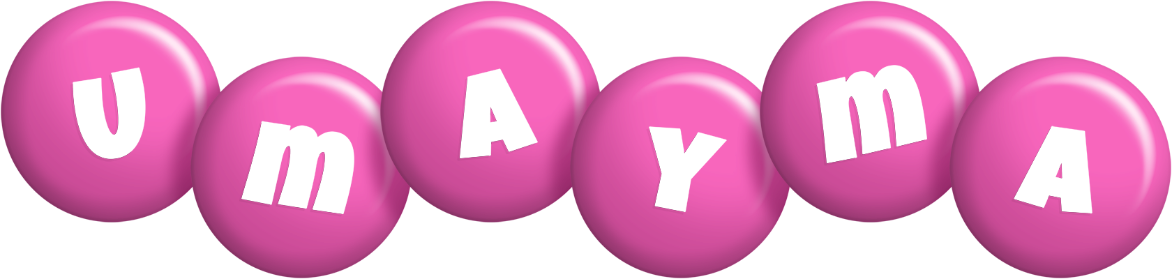 Umayma candy-pink logo