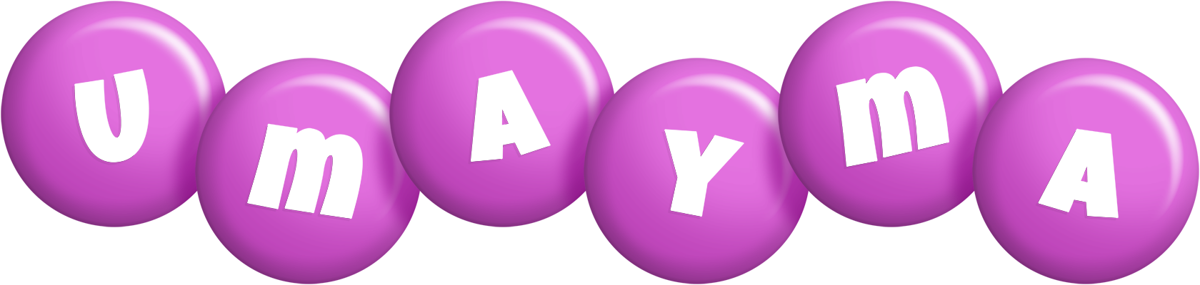 Umayma candy-purple logo