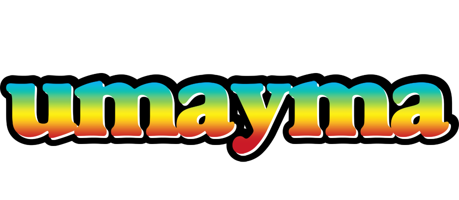 Umayma color logo