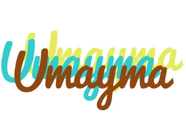 Umayma cupcake logo