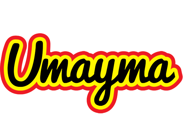 Umayma flaming logo