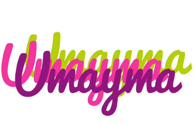 Umayma flowers logo
