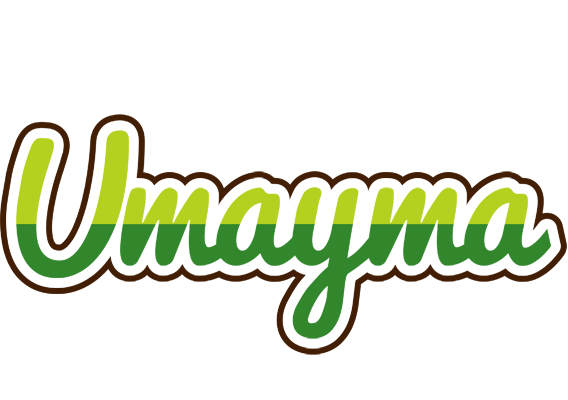 Umayma golfing logo