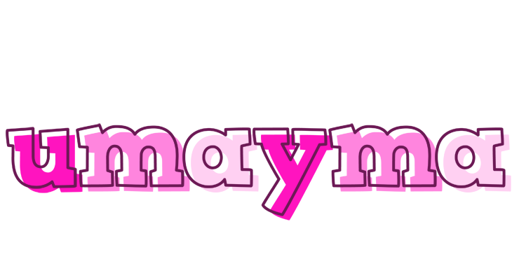 Umayma hello logo