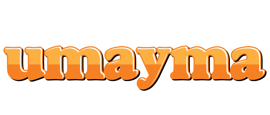Umayma orange logo