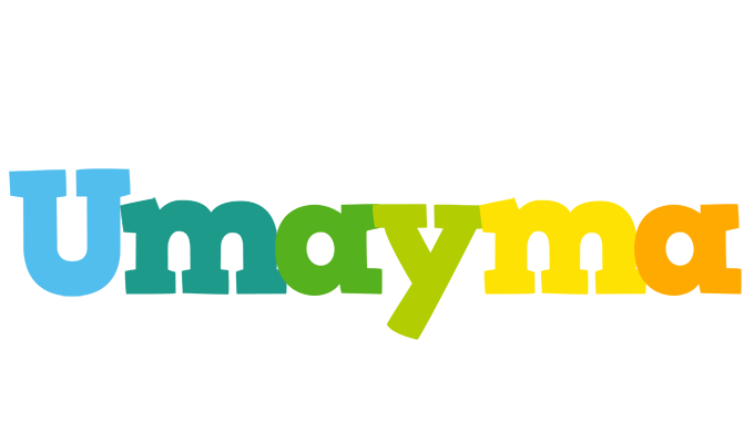 Umayma rainbows logo