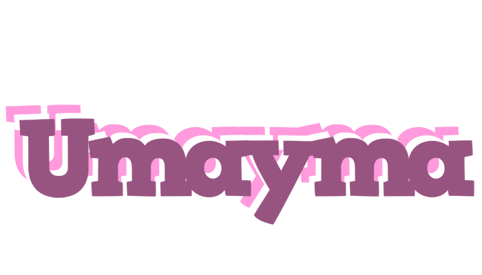 Umayma relaxing logo