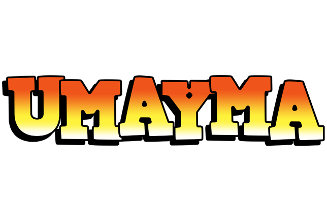 Umayma sunset logo