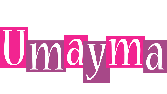 Umayma whine logo