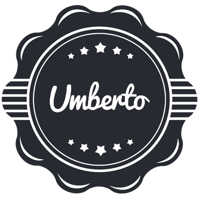 Umberto badge logo