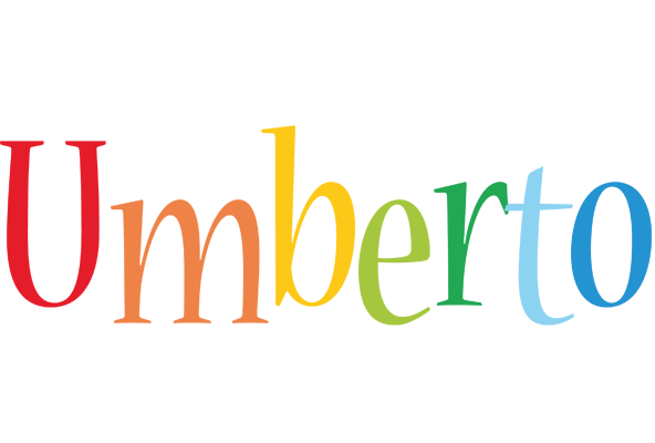 Umberto birthday logo