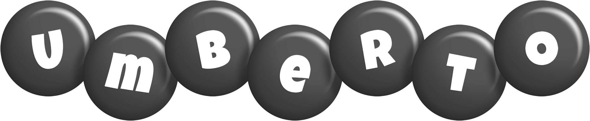 Umberto candy-black logo