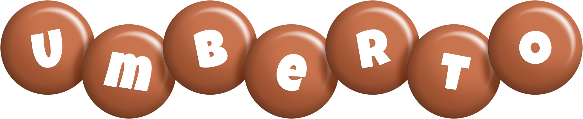 Umberto candy-brown logo