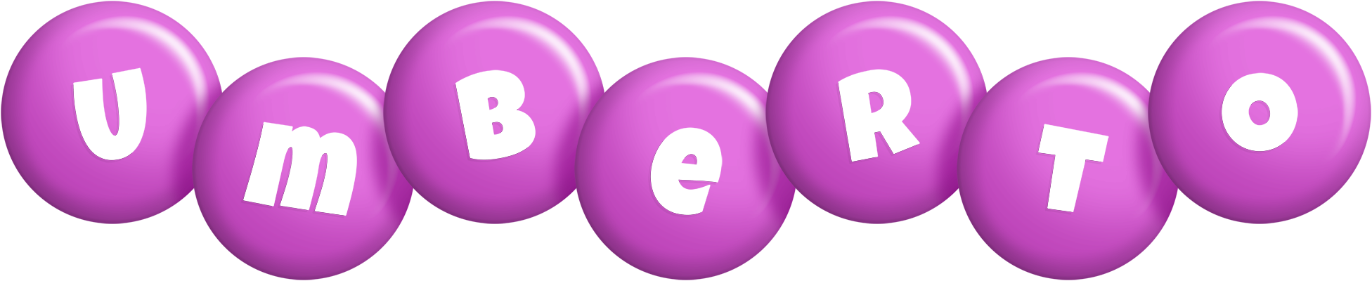 Umberto candy-purple logo