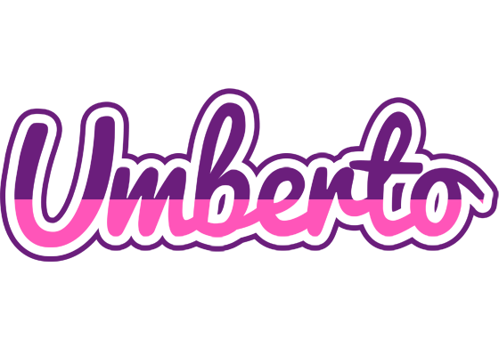 Umberto cheerful logo
