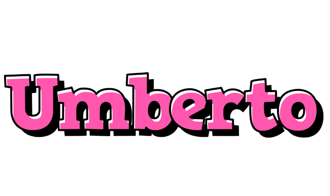 Umberto girlish logo