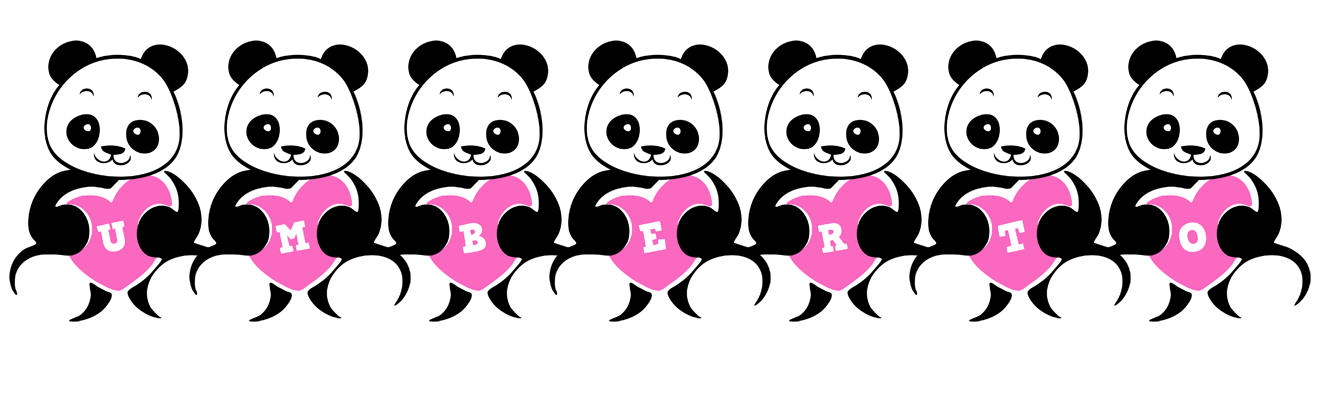 Umberto love-panda logo