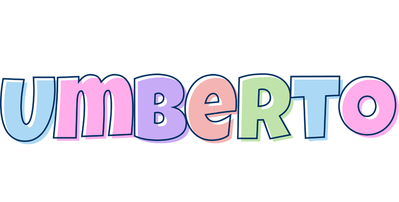 Umberto pastel logo