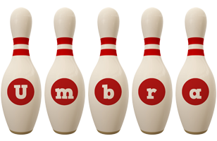 Umbra bowling-pin logo