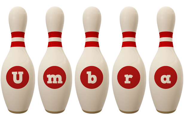 Umbra bowling-pin logo