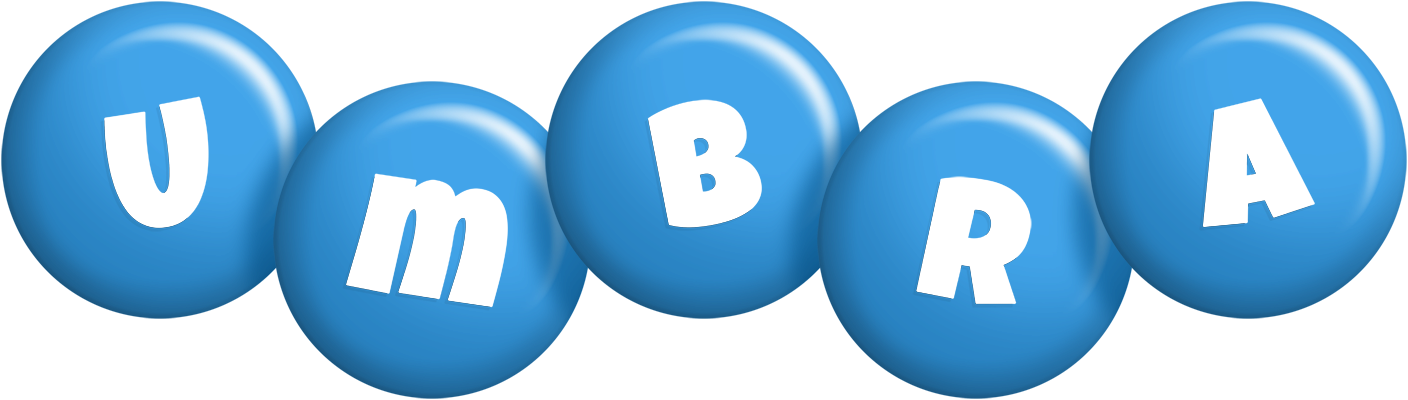 Umbra candy-blue logo
