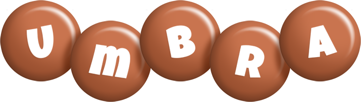 Umbra candy-brown logo