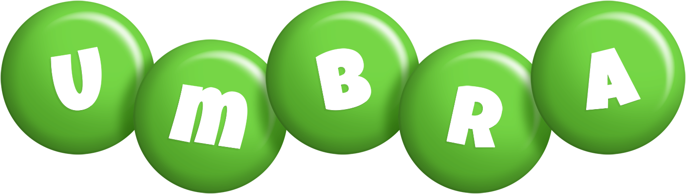 Umbra candy-green logo
