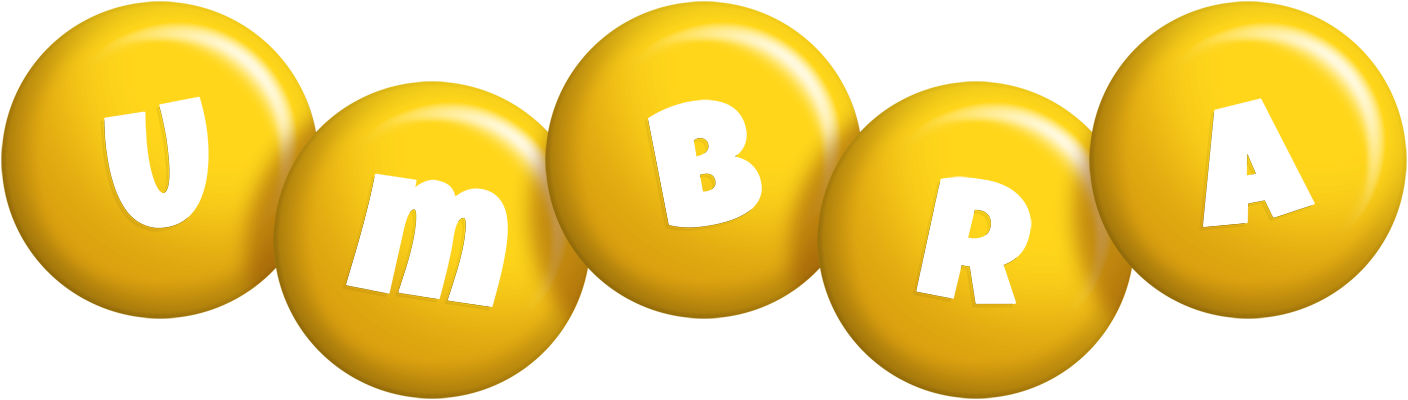 Umbra candy-yellow logo