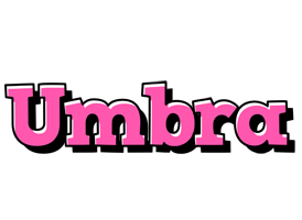 Umbra girlish logo