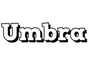 Umbra snowing logo