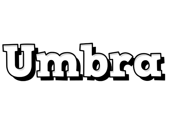 Umbra snowing logo