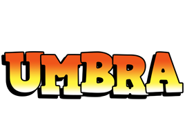 Umbra sunset logo