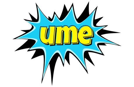 Ume amazing logo