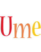 Ume birthday logo