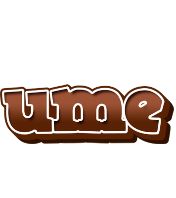 Ume brownie logo