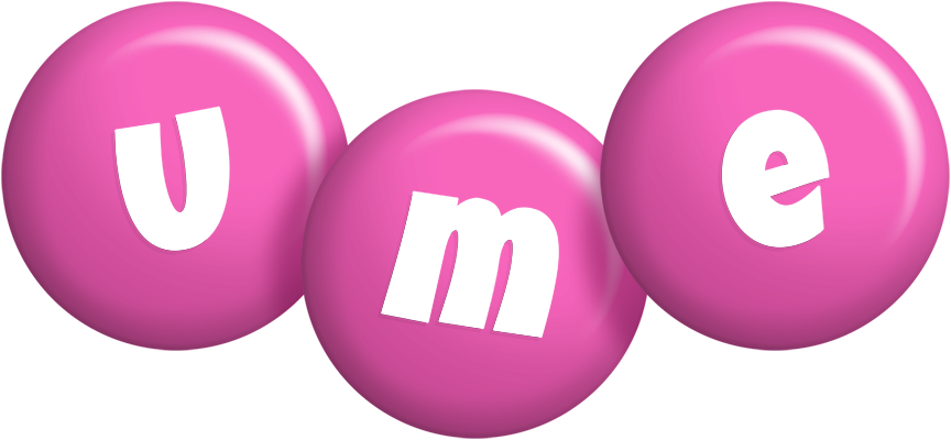 Ume candy-pink logo