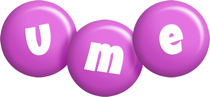 Ume candy-purple logo