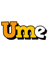 Ume cartoon logo