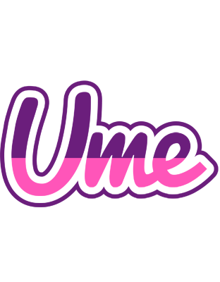 Ume cheerful logo