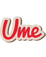 Ume chocolate logo