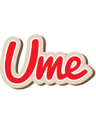 Ume chocolate logo