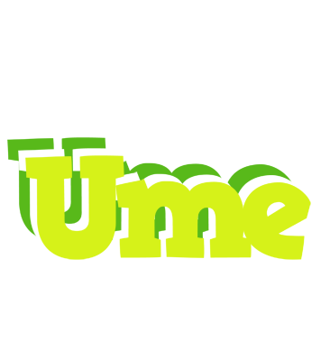 Ume citrus logo