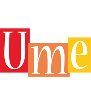 Ume colors logo