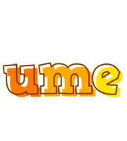 Ume desert logo