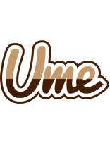 Ume exclusive logo