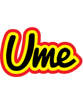 Ume flaming logo