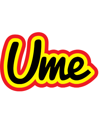 Ume flaming logo