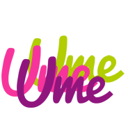 Ume flowers logo
