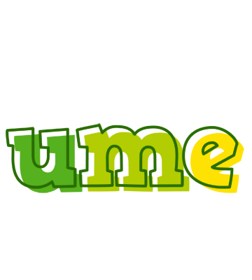 Ume juice logo