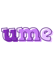 Ume sensual logo